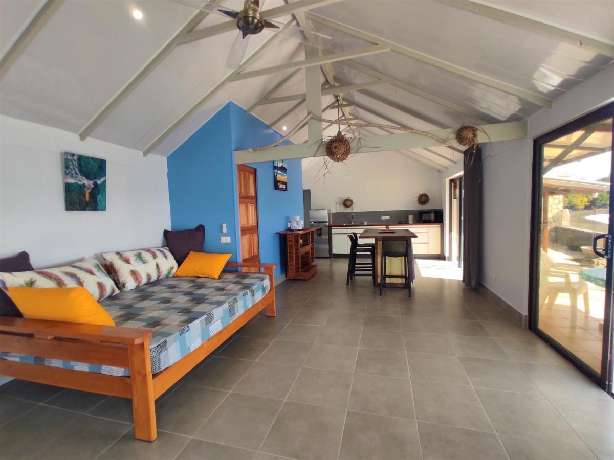 Tahiti - Taharaa Beach Bungalow アルヴ エクステリア 写真
